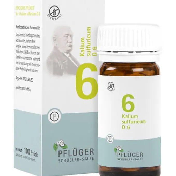 BIOCHEMIE Pflüger 6 Kalium sulfuricum D 6 Tabl. 100 St