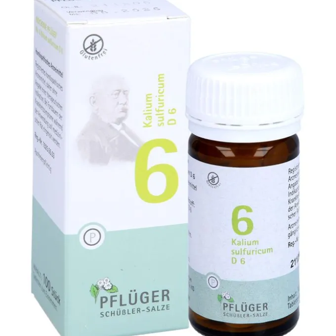 BIOCHEMIE Pflüger 6 Kalium sulfuricum D 6 Tabl. 100 St