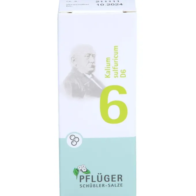BIOCHEMIE Pflüger 6 Kalium sulfuricum D 6 Globuli 15 g