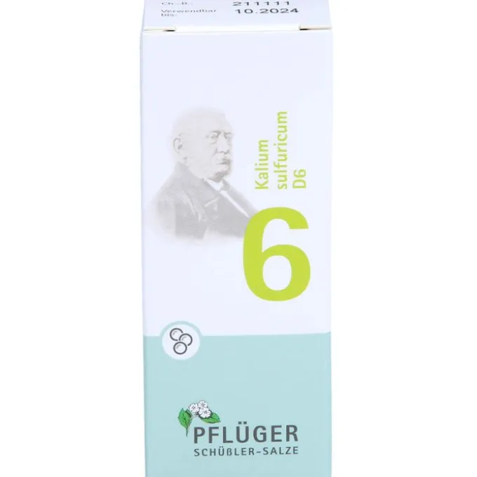 BIOCHEMIE Pflüger 6 Kalium sulfuricum D 6 Globuli 15 g