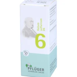 BIOCHEMIE Pflüger 6 Kalium sulfuricum D 6 Globuli 15 g