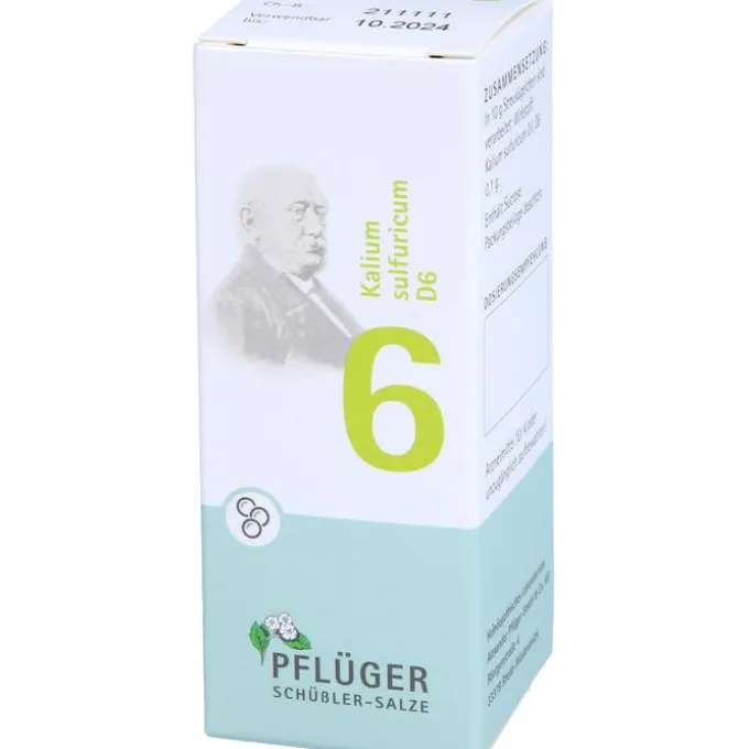 BIOCHEMIE Pflüger 6 Kalium sulfuricum D 6 Globuli 15 g