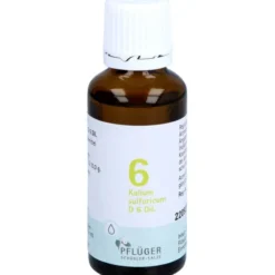 BIOCHEMIE Pflüger 6 Kalium sulfuricum D 6 Tropfen 30 ml