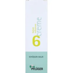 BIOCHEMIE Pflüger 6 Kalium sulfuricum Creme 75 g