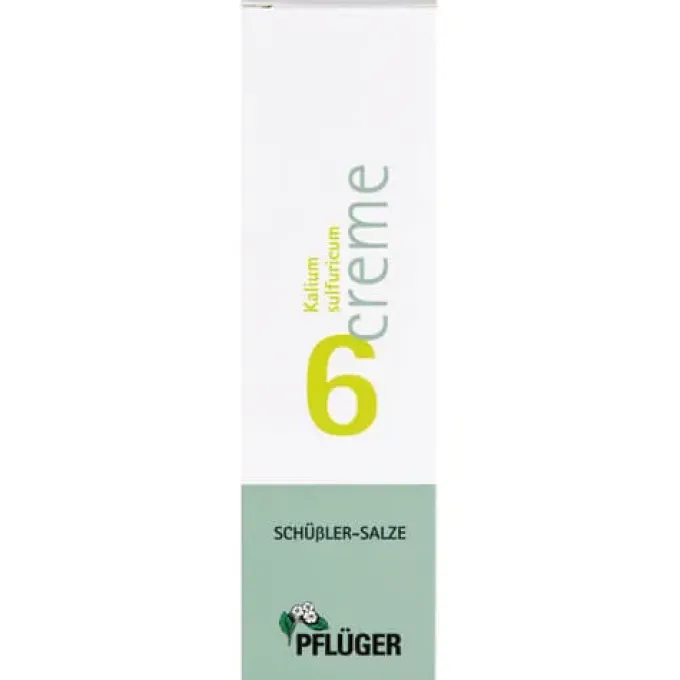 BIOCHEMIE Pflüger 6 Kalium sulfuricum Creme 75 g