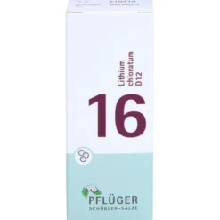 BIOCHEMIE Pflüger 16 Lithium chloratum D 12 Glob. 15 g