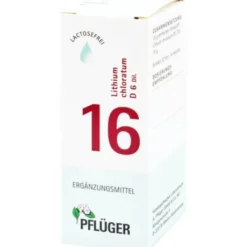 BIOCHEMIE Pflüger 16 Lithium chloratum D 6 Tropfen 30 ml