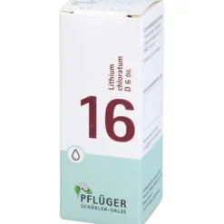 BIOCHEMIE Pflüger 16 Lithium chloratum D 6 Tropfen 30 ml