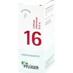 BIOCHEMIE Pflüger 16 Lithium chloratum D 6 Tropfen 30 ml