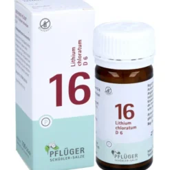 BIOCHEMIE Pflüger 16 Lithium chloratum D 6 Tabl. 100 St