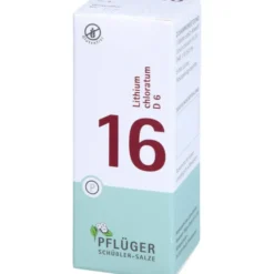 BIOCHEMIE Pflüger 16 Lithium chloratum D 6 Tabl. 100 St