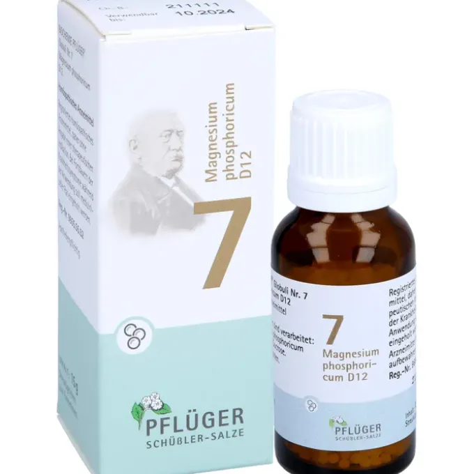 BIOCHEMIE Pflüger 7 Magnesium phosphoricum D 12 Gl 15 g
