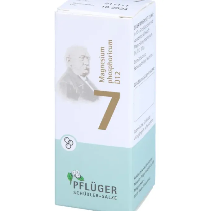 BIOCHEMIE Pflüger 7 Magnesium phosphoricum D 12 Gl 15 g