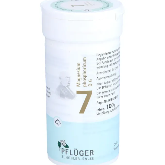 BIOCHEMIE Pflüger 7 Magnesium phosphoricum D 6 Plv 100 g