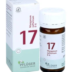 BIOCHEMIE Pflüger 17 Manganum sulfuricum D 6 Tabl. 100 St
