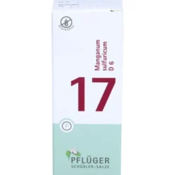 BIOCHEMIE Pflüger 17 Manganum sulfuricum D 6 Tabl. 100 St