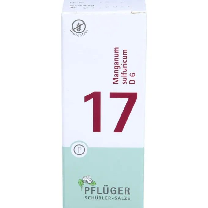 BIOCHEMIE Pflüger 17 Manganum sulfuricum D 6 Tabl. 100 St