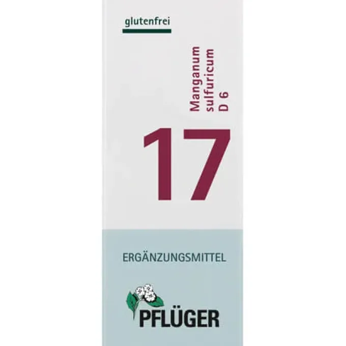 BIOCHEMIE Pflüger 17 Manganum sulfuricum D 6 Tabl. 100 St