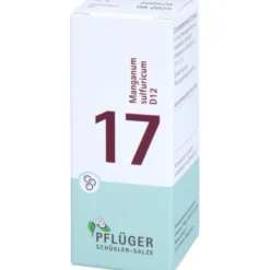 BIOCHEMIE Pflüger 17 Manganum sulfuricum D 12 Gl. 15 g