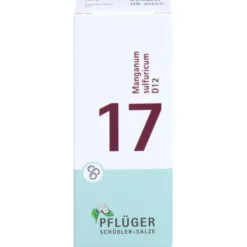 BIOCHEMIE Pflüger 17 Manganum sulfuricum D 12 Gl. 15 g