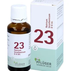 BIOCHEMIE Pflüger 23 Natrium bicarbonicum D 6 Tro. 30 ml