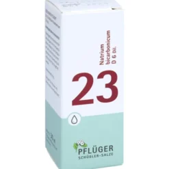 BIOCHEMIE Pflüger 23 Natrium bicarbonicum D 6 Tro. 30 ml