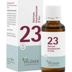 BIOCHEMIE Pflüger 23 Natrium bicarbonicum D 6 Tro. 30 ml