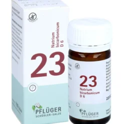 BIOCHEMIE Pflüger 23 Natrium bicarbonicum D 6 Tab. 100 St
