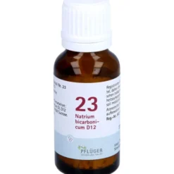 BIOCHEMIE Pflüger 23 Natrium bicarbonicum D 12 Gl. 15 g