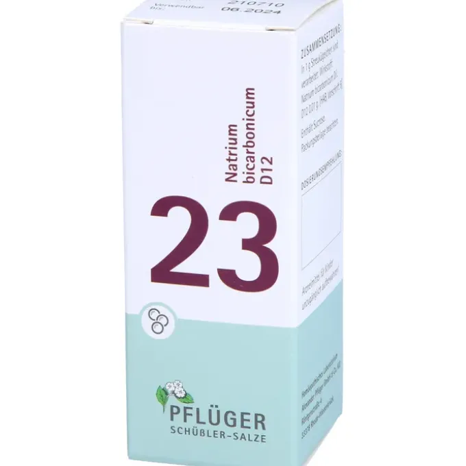 BIOCHEMIE Pflüger 23 Natrium bicarbonicum D 12 Gl. 15 g