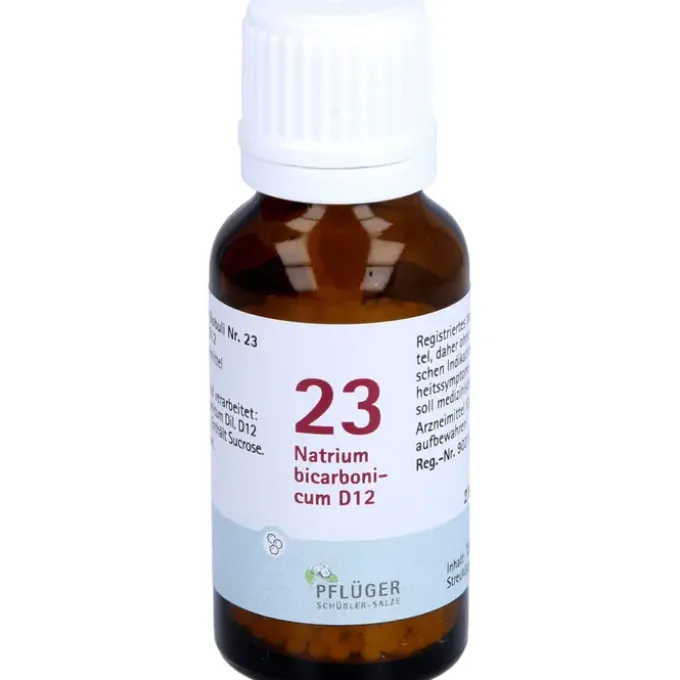 BIOCHEMIE Pflüger 23 Natrium bicarbonicum D 12 Gl. 15 g