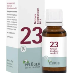 BIOCHEMIE Pflüger 23 Natrium bicarbonicum D 12 Gl. 15 g