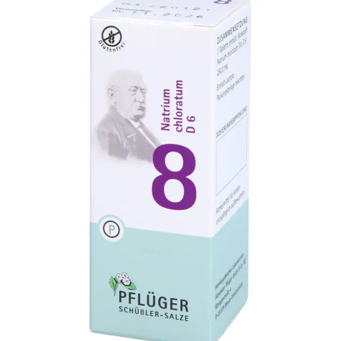 BIOCHEMIE Pflüger 8 Natrium chloratum D 6 Tabl. 100 St