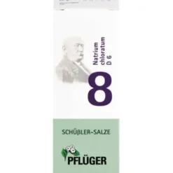 BIOCHEMIE Pflüger 8 Natrium chloratum D 6 Tabl. 100 St