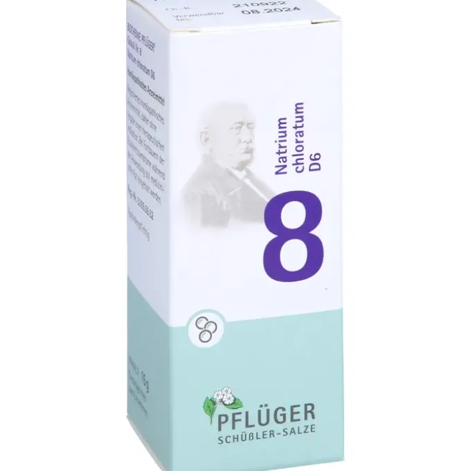 BIOCHEMIE Pflüger 8 Natrium chloratum D 6 Globuli 15 g