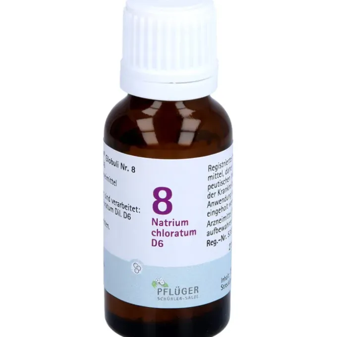 BIOCHEMIE Pflüger 8 Natrium chloratum D 6 Globuli 15 g