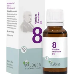 BIOCHEMIE Pflüger 8 Natrium chloratum D 6 Globuli 15 g