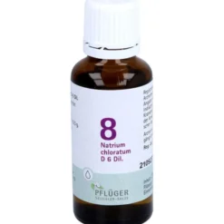 BIOCHEMIE Pflüger 8 Natrium chloratum D 6 Tropfen 30 ml