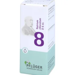 BIOCHEMIE Pflüger 8 Natrium chloratum D 6 Tropfen 30 ml