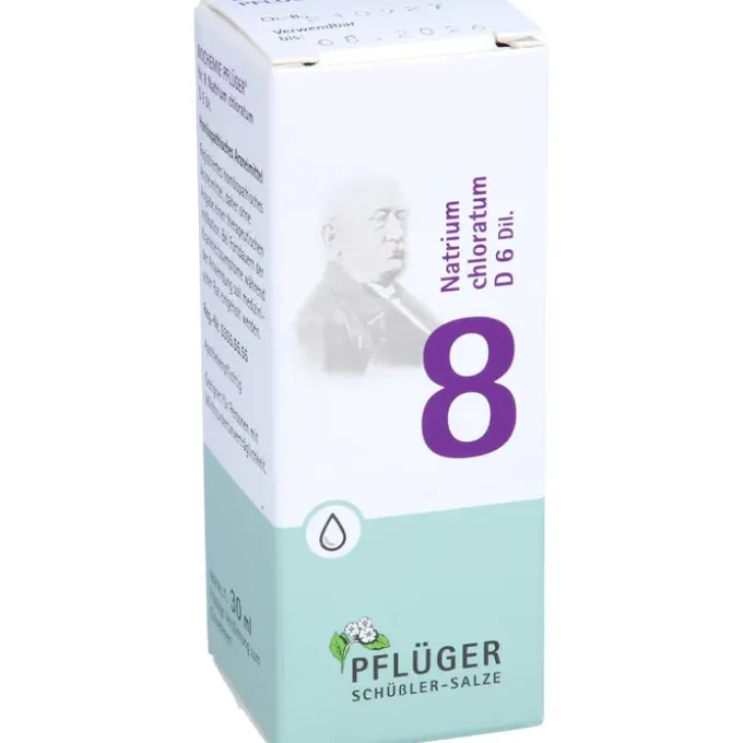 BIOCHEMIE Pflüger 8 Natrium chloratum D 6 Tropfen 30 ml