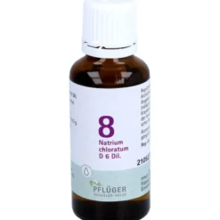 BIOCHEMIE Pflüger 8 Natrium chloratum D 6 Tropfen 30 ml