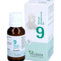 BIOCHEMIE Pflüger 9 Natrium phosphoricum D 6 Glob. 15 g