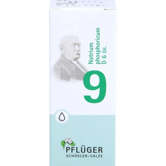 BIOCHEMIE Pflüger 9 Natrium phosphoricum D 6 Tro. 30 ml