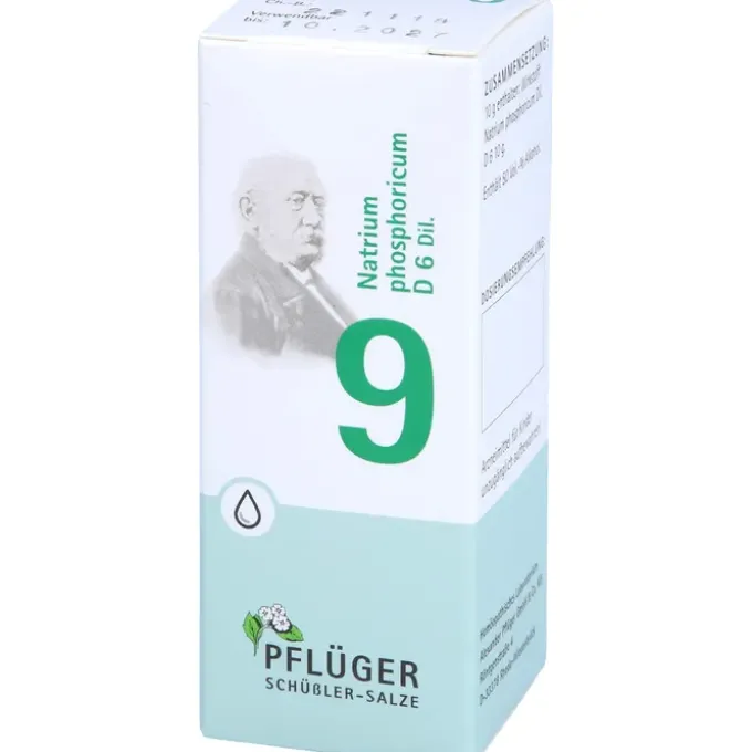 BIOCHEMIE Pflüger 9 Natrium phosphoricum D 6 Tro. 30 ml