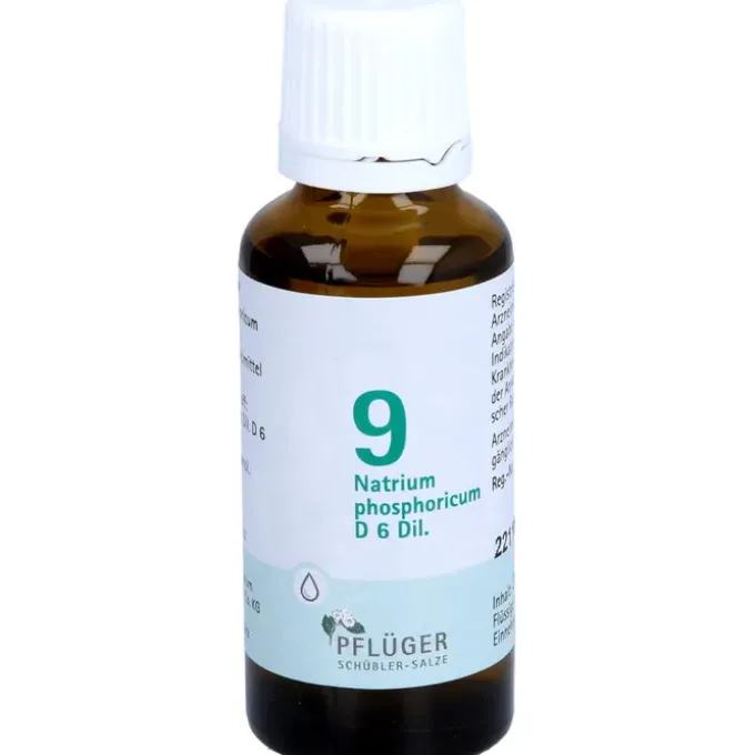 BIOCHEMIE Pflüger 9 Natrium phosphoricum D 6 Tro. 30 ml