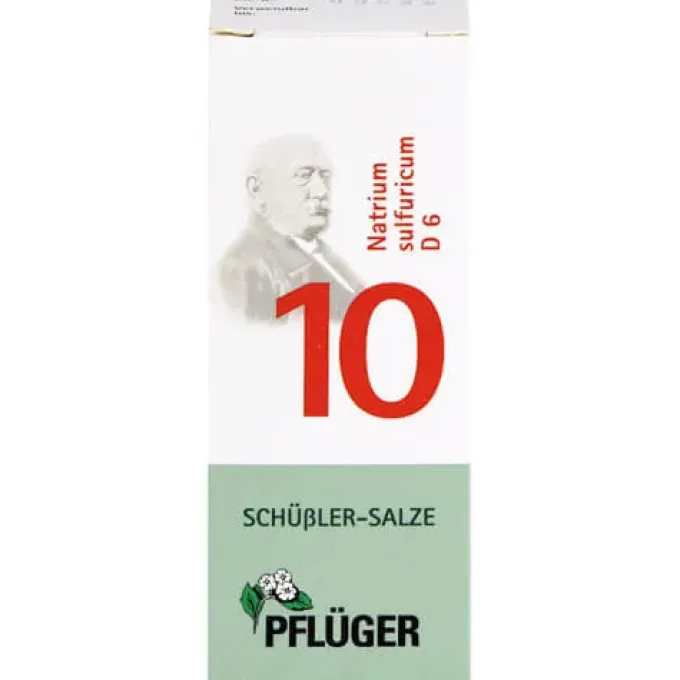 BIOCHEMIE Pflüger 10 Natrium sulfuricum D 6 Tabl. 100 St
