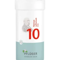 BIOCHEMIE Pflüger 10 Natrium sulfuricum D 6 Pulver 100 g