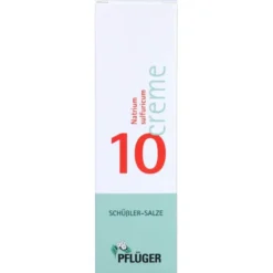 BIOCHEMIE Pflüger 10 Natrium sulfuricum Creme 75 g