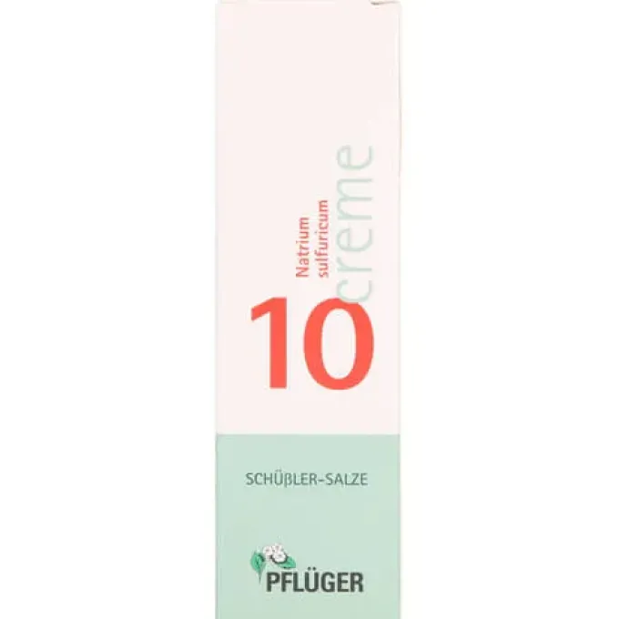 BIOCHEMIE Pflüger 10 Natrium sulfuricum Creme 75 g