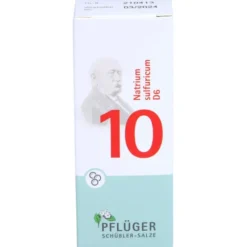 BIOCHEMIE Pflüger 10 Natrium sulfuricum D 6 Glob. 15 g